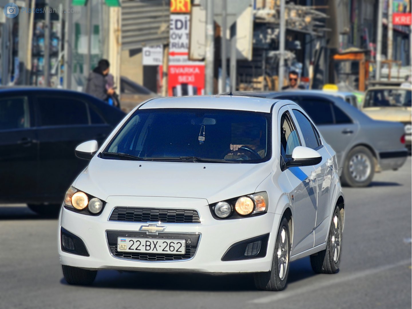 22 BX 262, Chevrolet Aveo 2nd gen Sedan (T300), 2011–2016