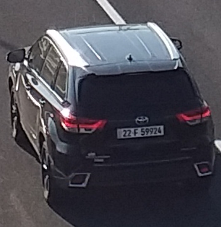 22 F 59924, Toyota Highlander 3rd gen (XU50), facelift, 2016–2020