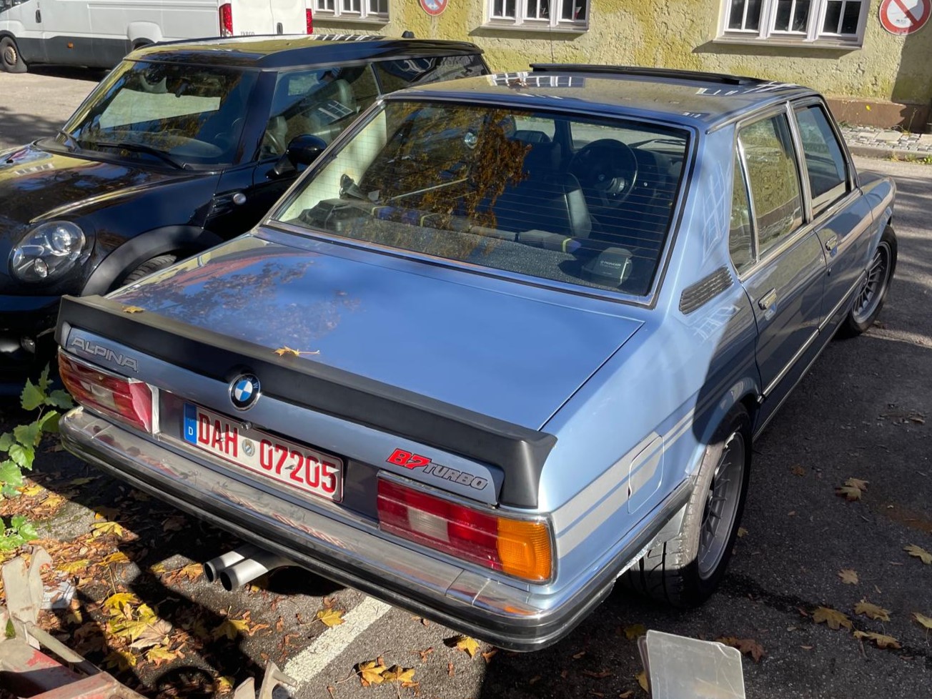 DAH 07205, BMW 5 Series 1st gen Alpina B2/B6/B7/B8 (E12), 1978–1982