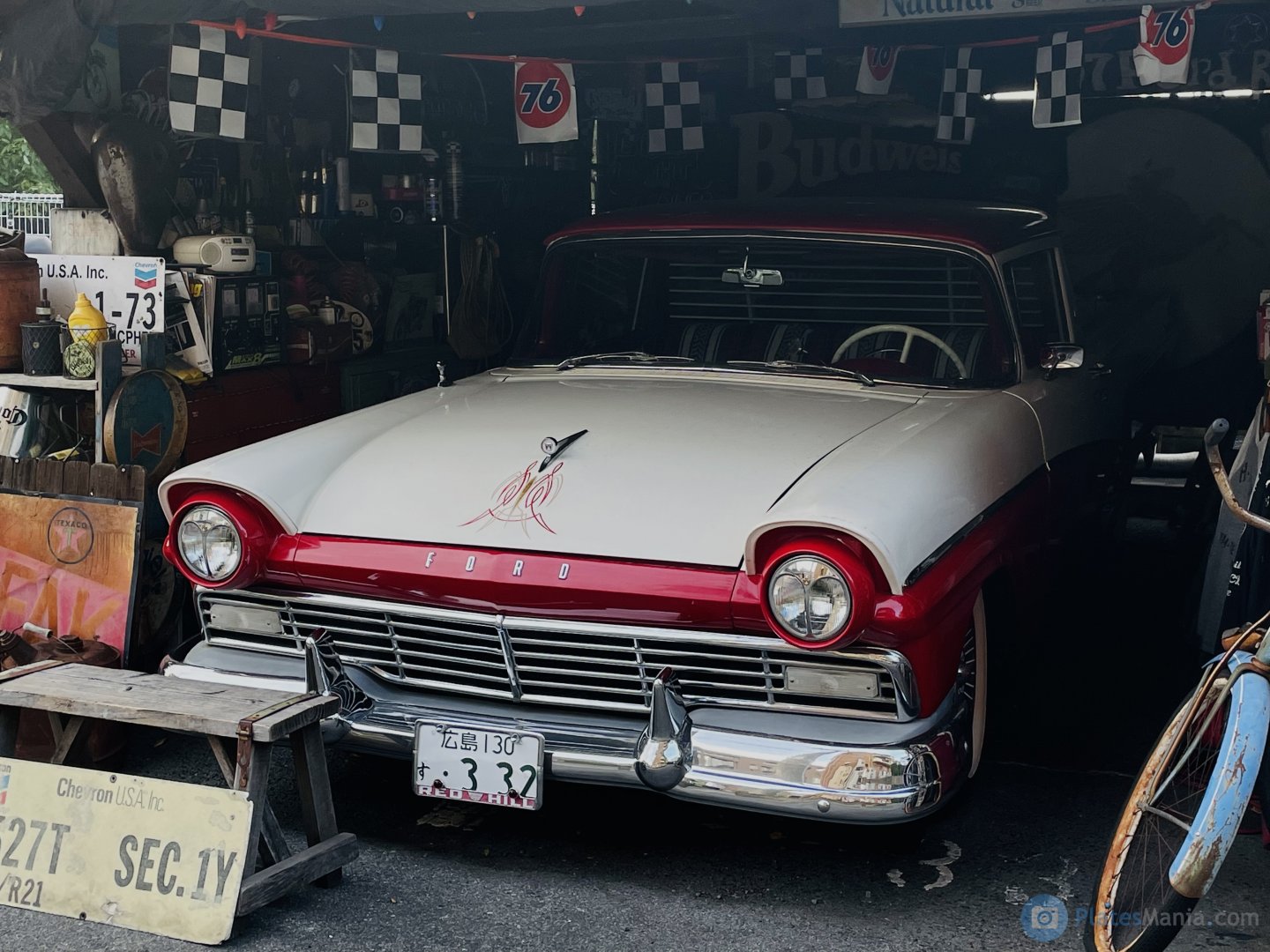 広島 130 す 332, Ford Ranchero 1st gen (66), 1956–1957