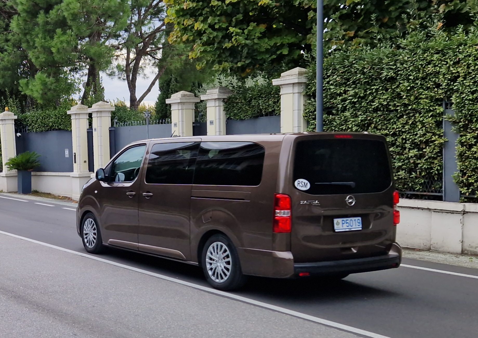 P5019, Opel Zafira Life 1st gen (K0), 2019–2024