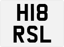 License plate of the United Kingdom, 1983 year system
