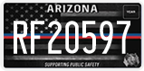 Arizona, Specialty plates