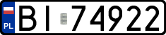 License plates of Poland, Regular car plates