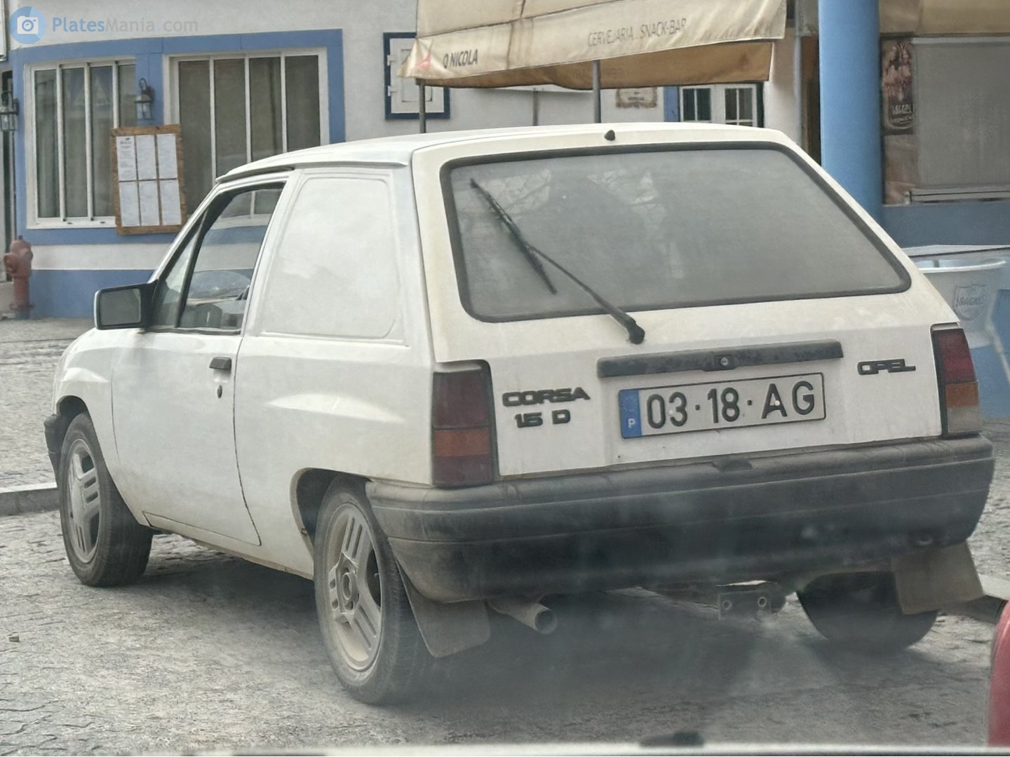 03-18-AG, Opel Corsa 1st gen Van (A; S83), 1982–1993