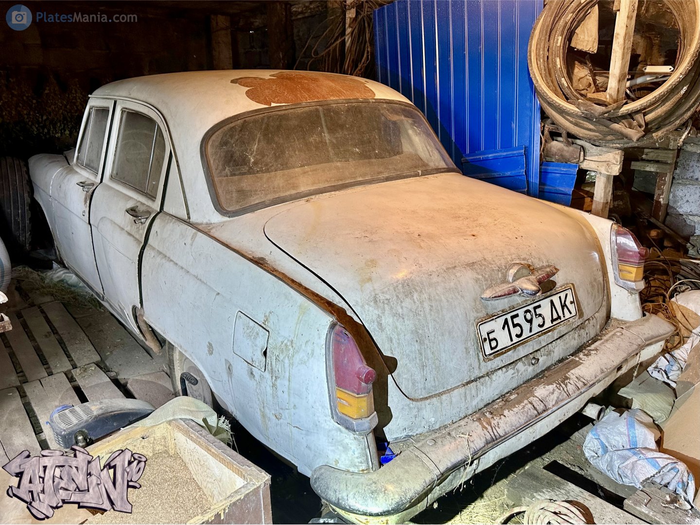 б 1595 ДК, GAZ 21 Волга 3rd series, 1962­–1970