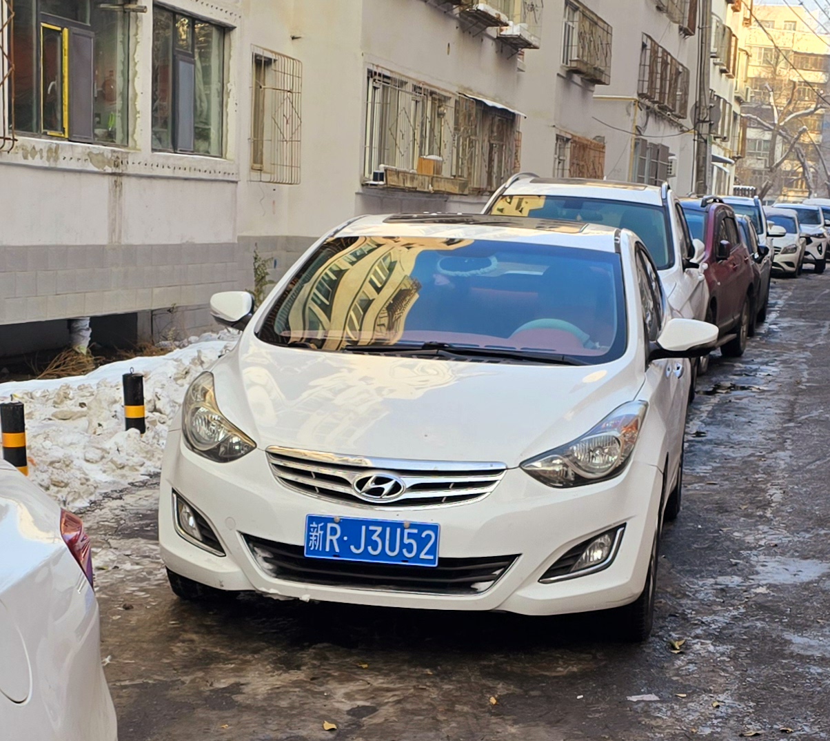 新R·J3U52, Hyundai Elantra 5th gen Langdong Sedan (MD; CN-market), 2012–2018