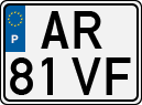 License plate of Portugal, Regular plates