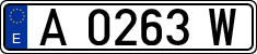 License plates of Spain, 1971 year series