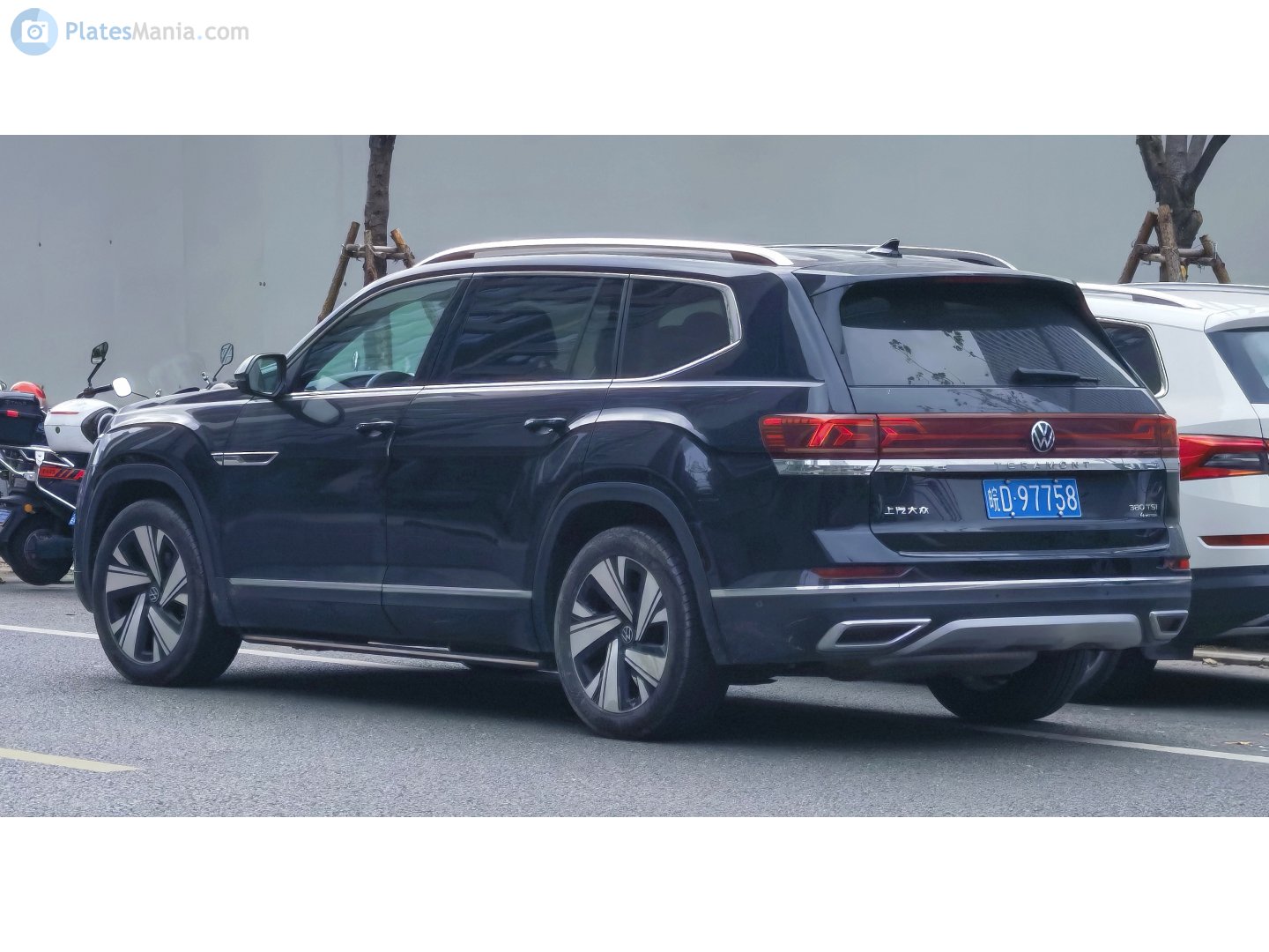 皖D·97758, Volkswagen Teramont 1st gen (CA1; CN-market), 1st facelift, 2020–