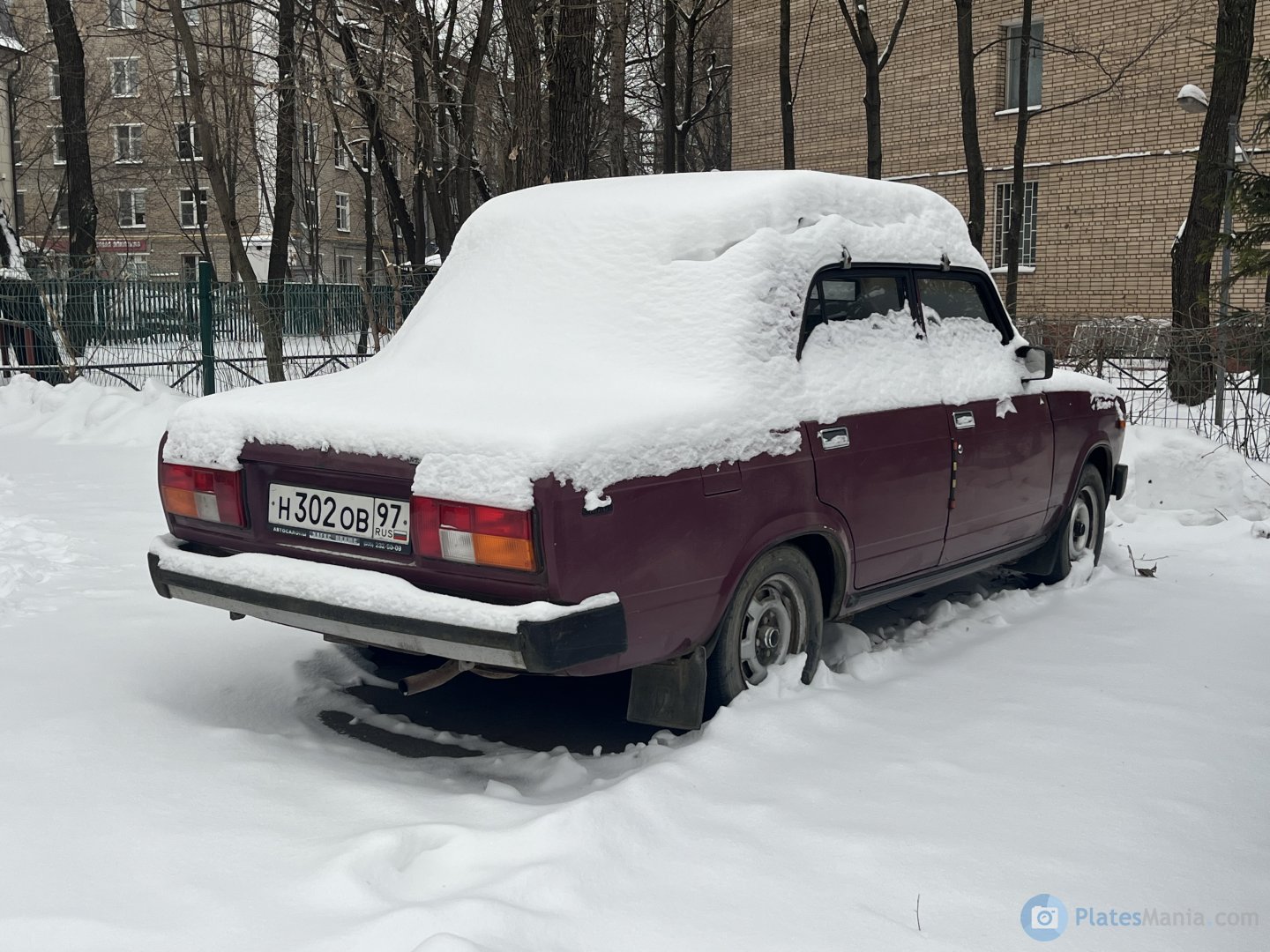 н 302 ов 97, Lada (VAZ) 2105 Жигули (Nova / Riva / 1300 / 1500), 1980–2010