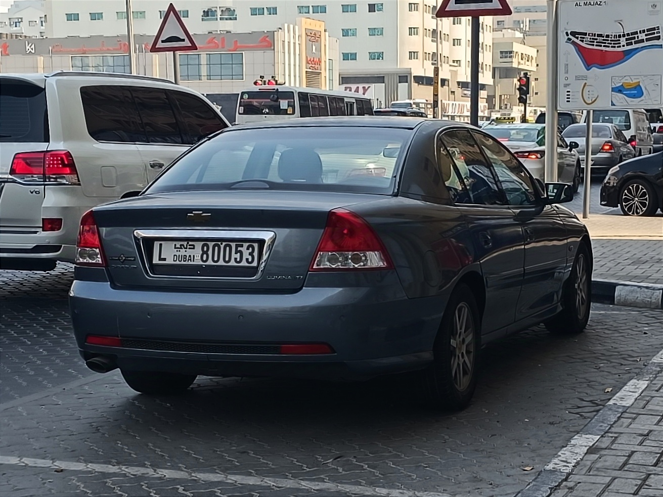 L 80053, Chevrolet Lumina 3rd gen Sedan (VY/VZ; Middle East- and ZA-market), facelift, 2002–2008