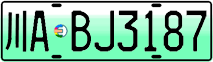 License plate of China, Electric vehicles