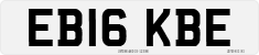License plate of the United Kingdom, 2001 year system