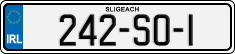 License plate of Ireland, Regular plates