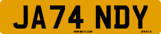 License plate of the United Kingdom, 2001 year system