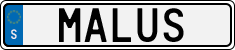 License plate of Sweden, Vanity Plates
