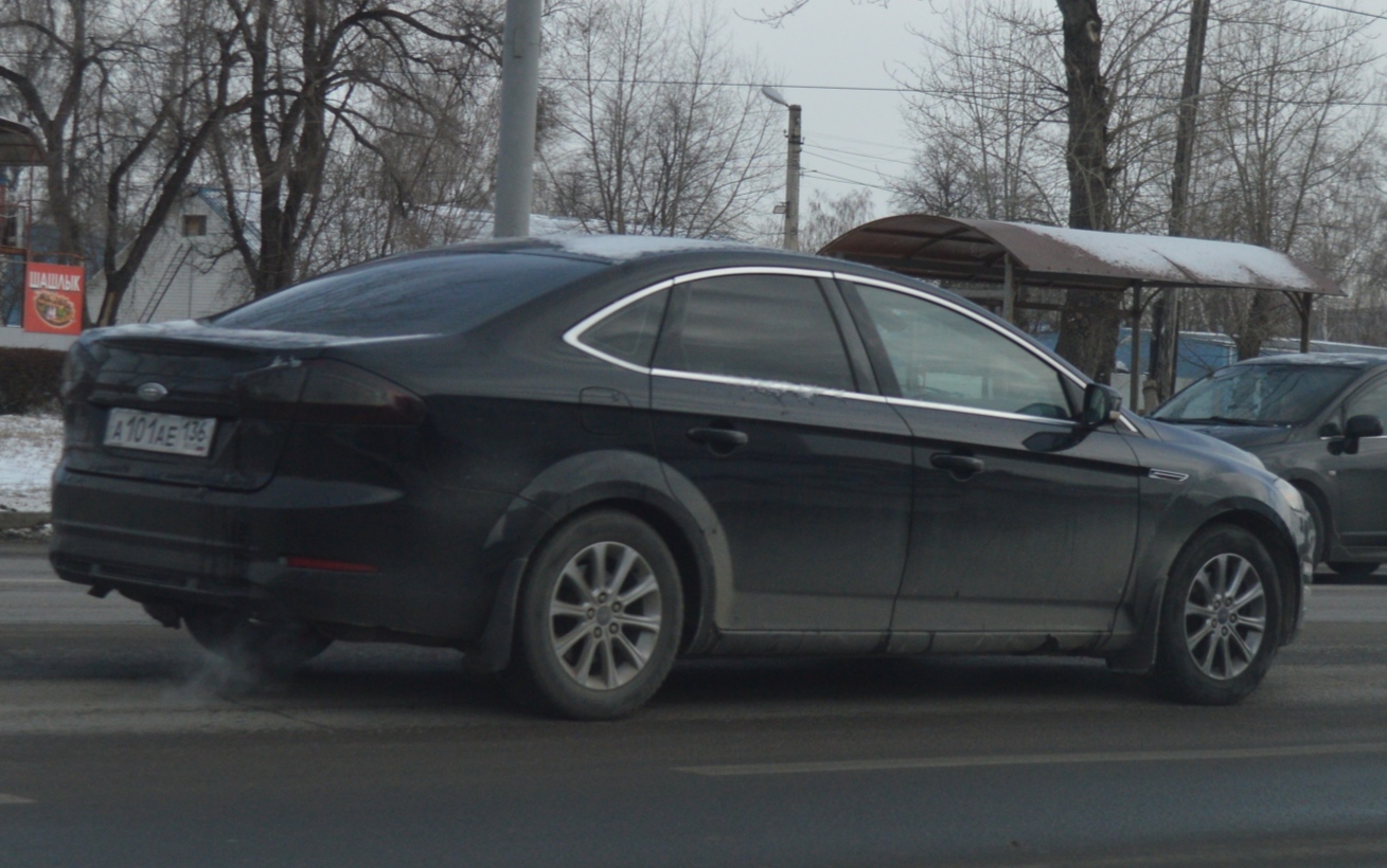 а 101 ае 136, Ford Mondeo 3rd gen Sedan/Liftback (Mk4; CD345), facelift, 2010–2014