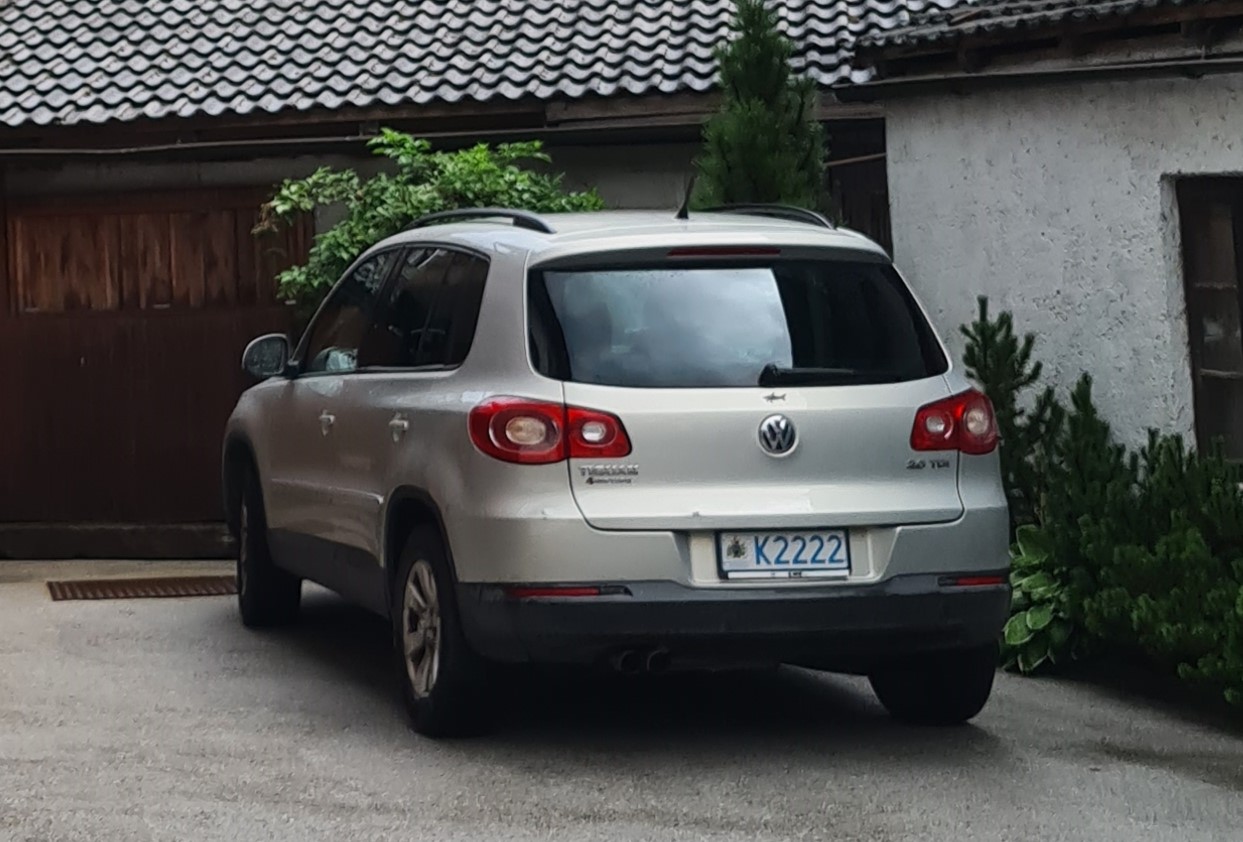 K2222, Volkswagen Tiguan 1st gen (5N), 2007–2011
