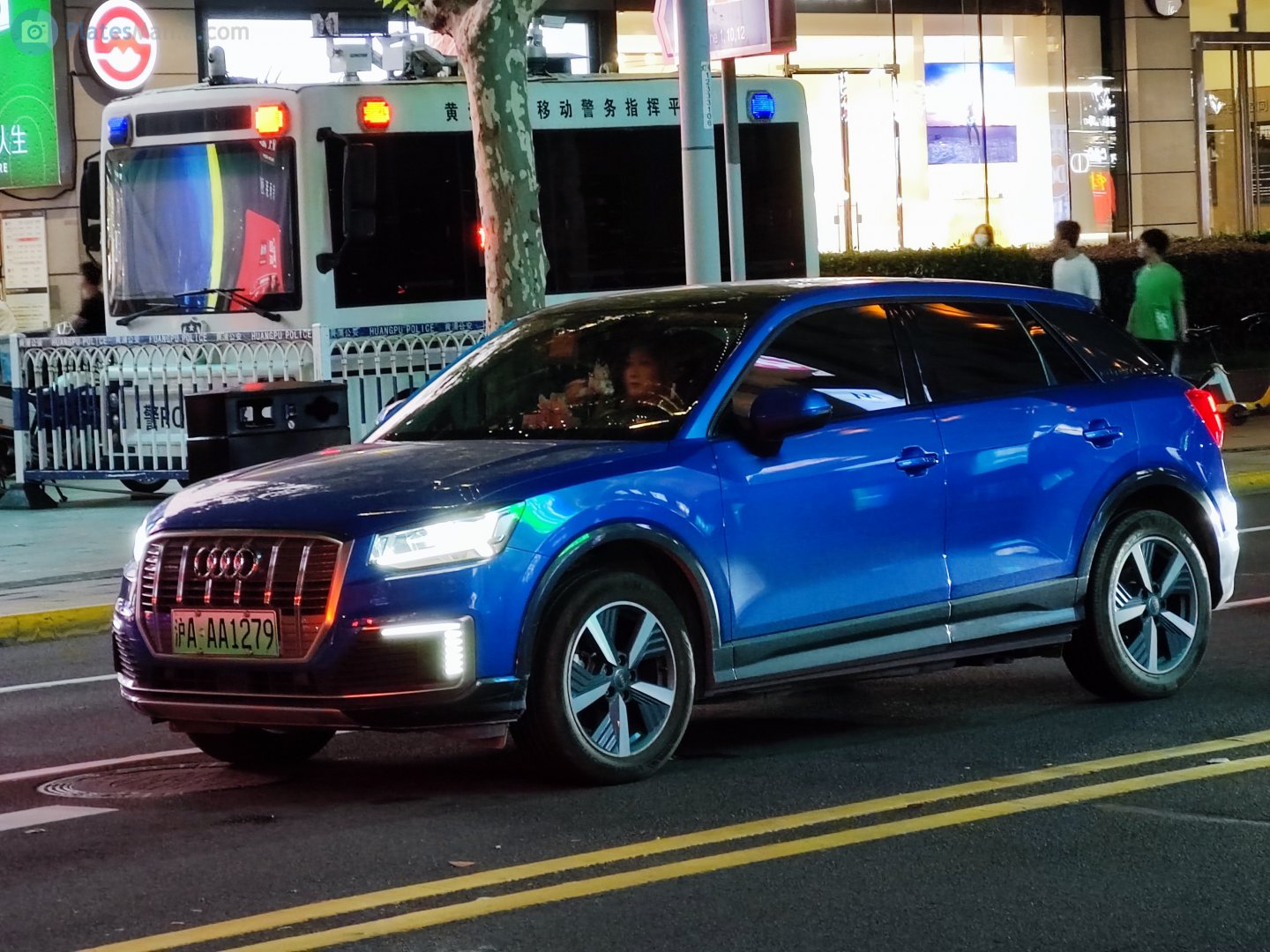 沪A·AA1279, Audi Q2 1st gen L e-tron (GAB; CN-market), 2019–2021