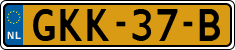 License plate of the Netherlands, Cars