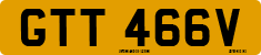License plate of the United Kingdom, 1963 year system