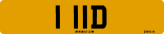 License plate of the United Kingdom, 1932 year system