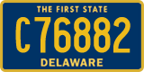 Delaware, Commercial vehicles (C12345)