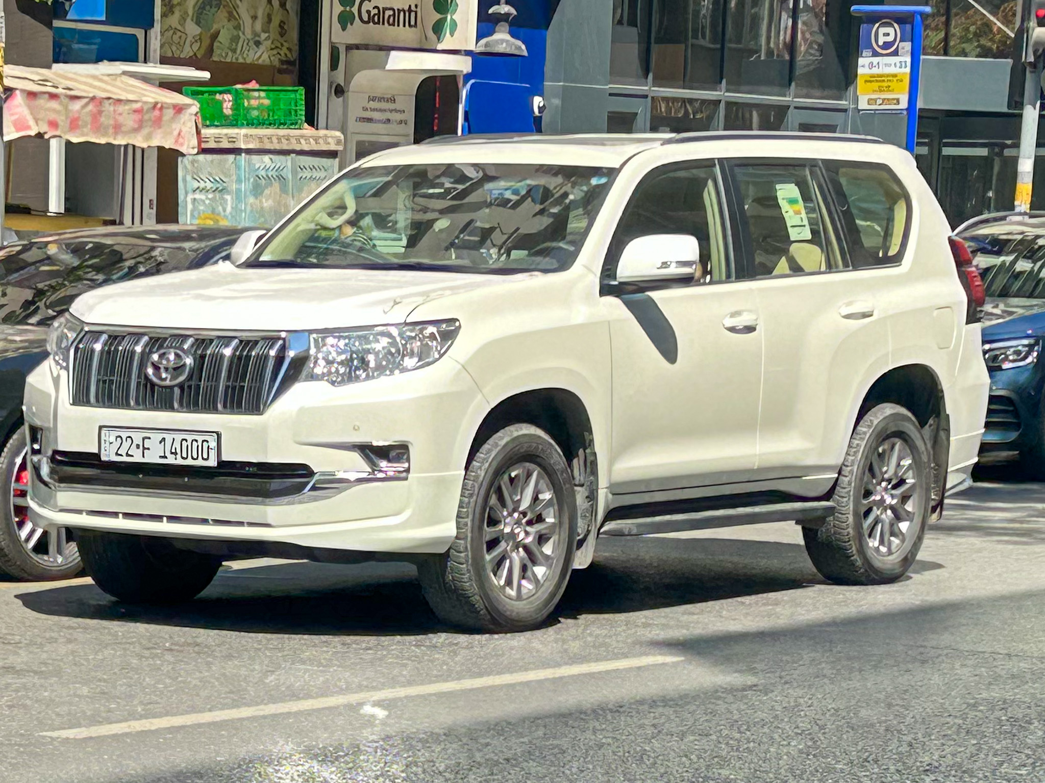 22 F 14000, Toyota Land Cruiser Prado 4th gen 5-door SUV (J150), 2nd facelift, 2017–2023