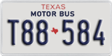 Texas, Motor Bus (T12-345)