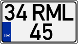 License plate of Turkey, Regular plates