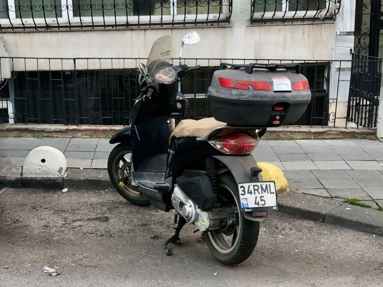 34 RML 45, Aprilia Scarabeo 