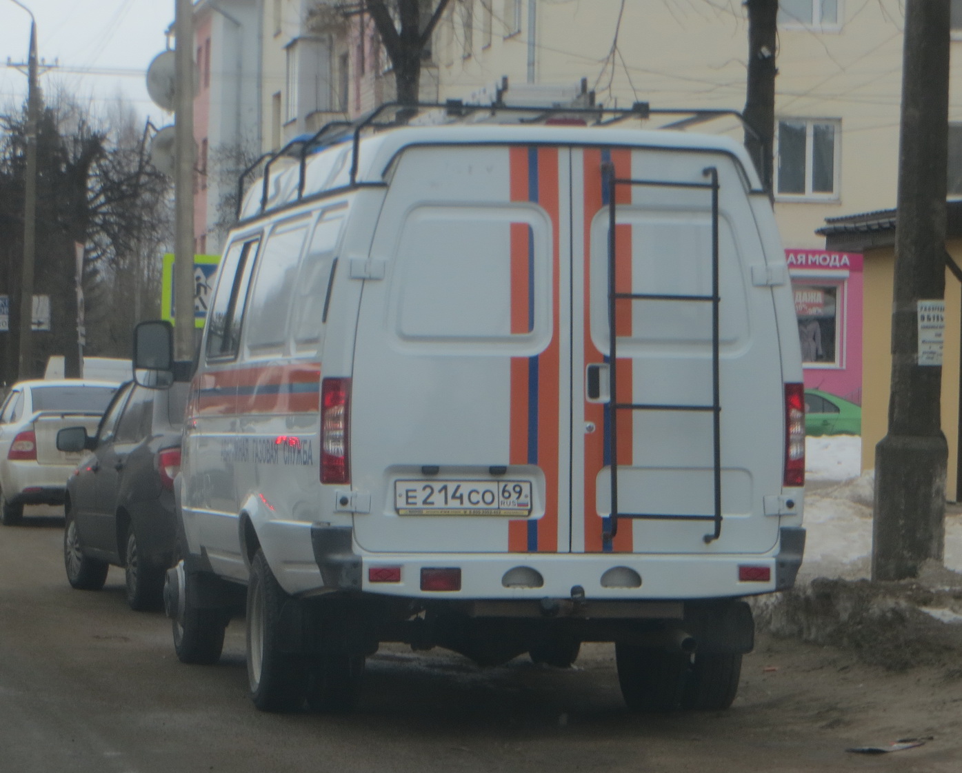 е 214 со 69, GAZ 2705 ГАЗель 27057 4×4 Van, facelift, 2003–