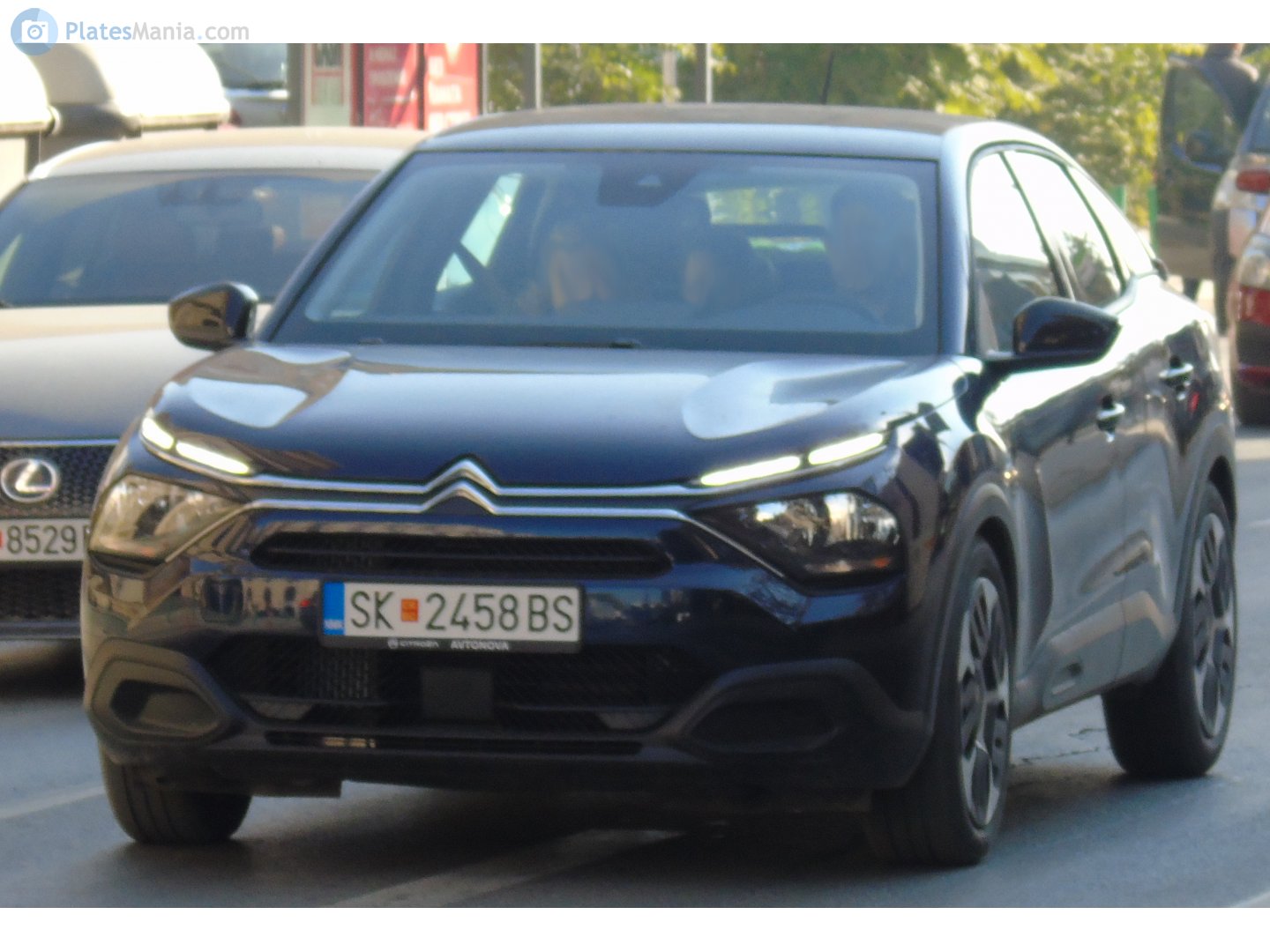 SK 2458 BS, Citroёn C4 3rd gen X Sedan (C43 /  ë-C4), 2022–2025