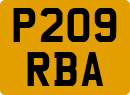 License plate of the United Kingdom, 1983 year system