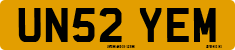 License plate of the United Kingdom, 2001 year system