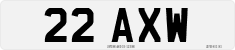 License plate of the United Kingdom, 1932 year system