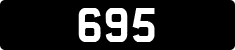 License plate of Guernsey, Regular plates
