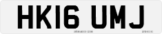 License plate of the United Kingdom, 2001 year system