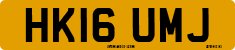 License plate of the United Kingdom, 2001 year system