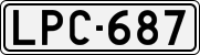 License plate of Finland, Cars