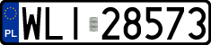 License plates of Poland, Regular car plates