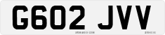 License plate of the United Kingdom, 1983 year system