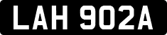 License plate of the United Kingdom, 1963 year system