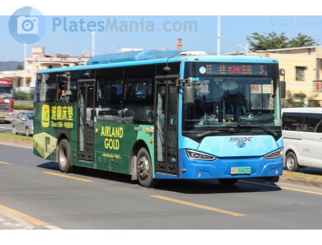 粤S·06603D, Hongyuan Bus KMT6106