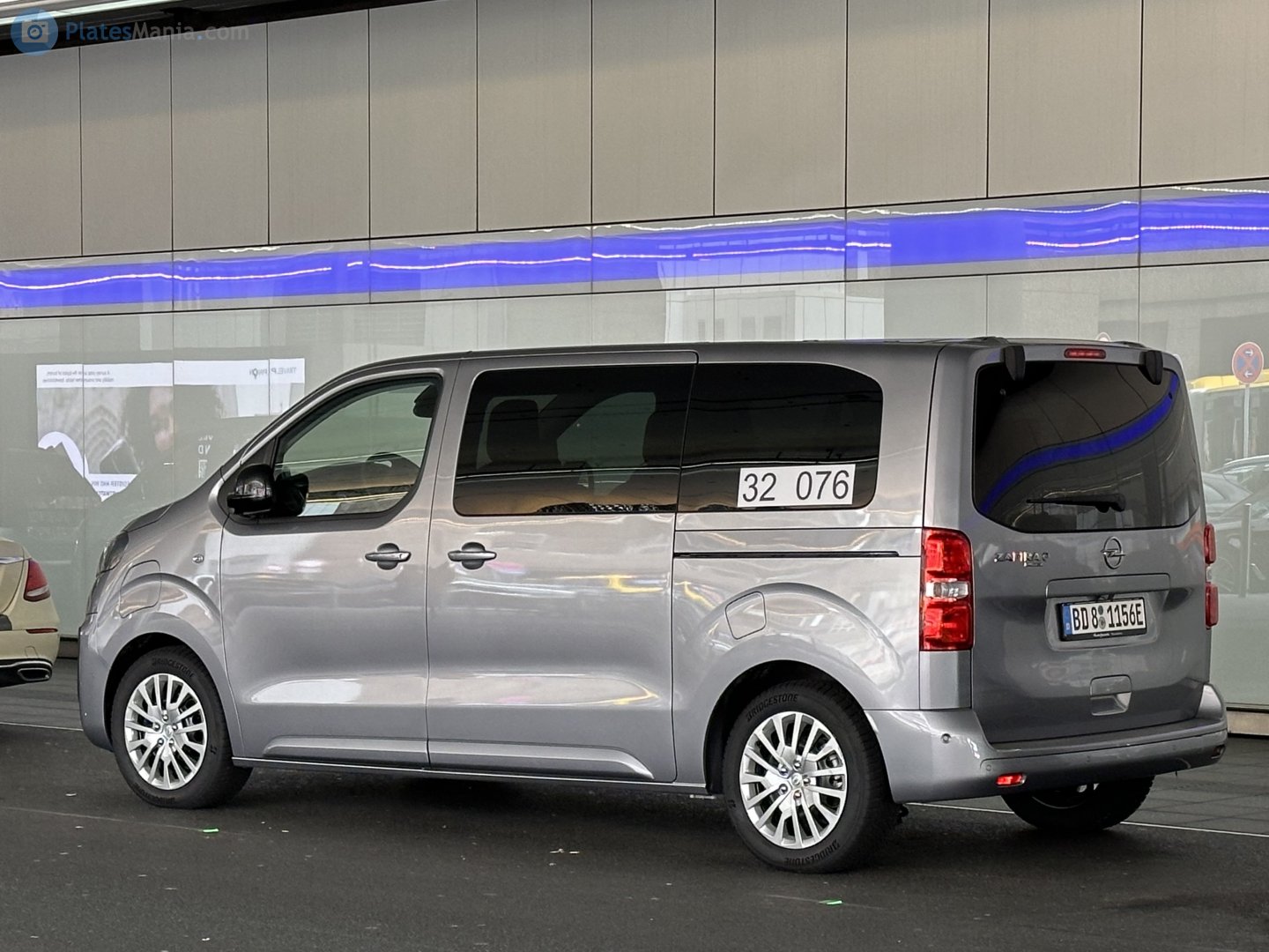 BD 8 1156, Opel Zafira Life 1st gen Zafira-e Life (K0), 2020–2024