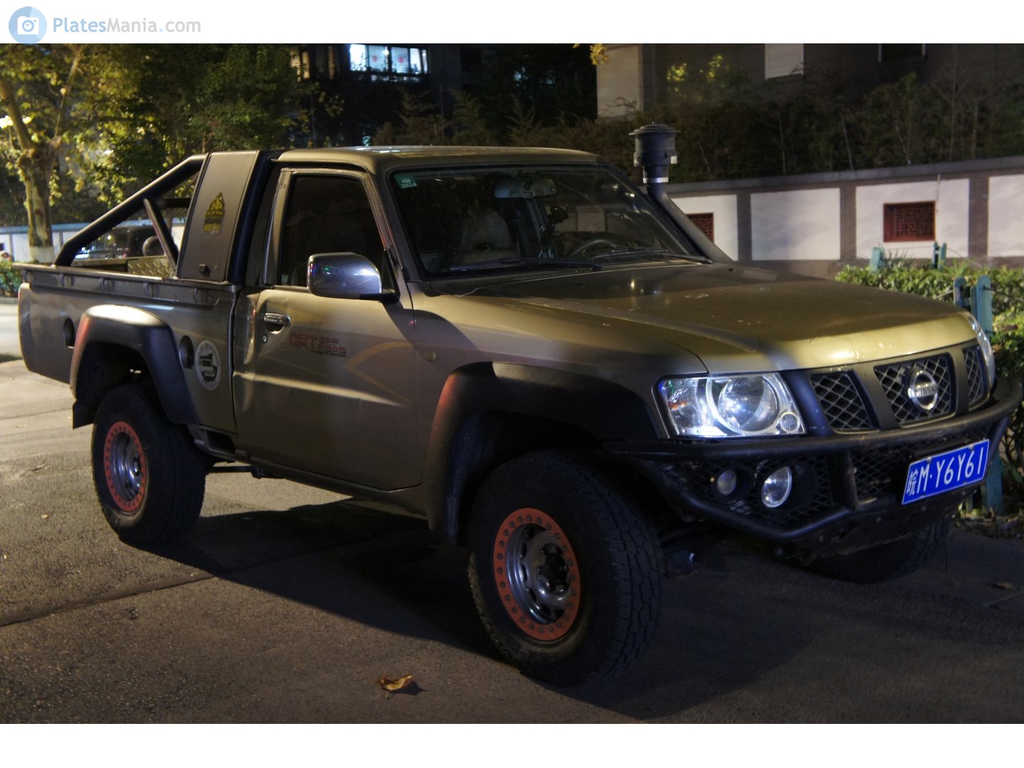 皖M·Y6Y61, Nissan Patrol 5th gen Pickup/Chassis Cab (Y61), facelift, 2004–