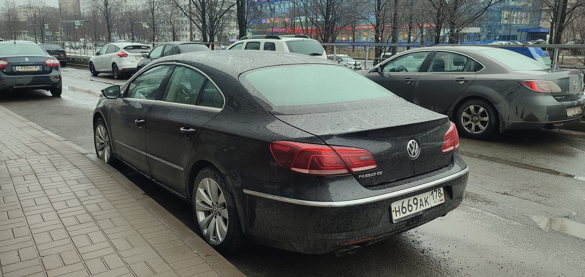 н 669 ак 178, Volkswagen Passat CC 1st gen (35), facelift, 2012–2018