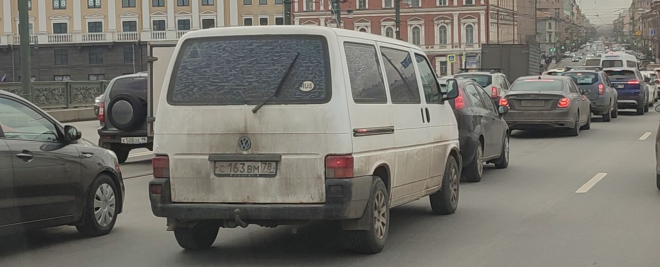 с 163 вм 78, Volkswagen Caravelle T4, 1996–2003