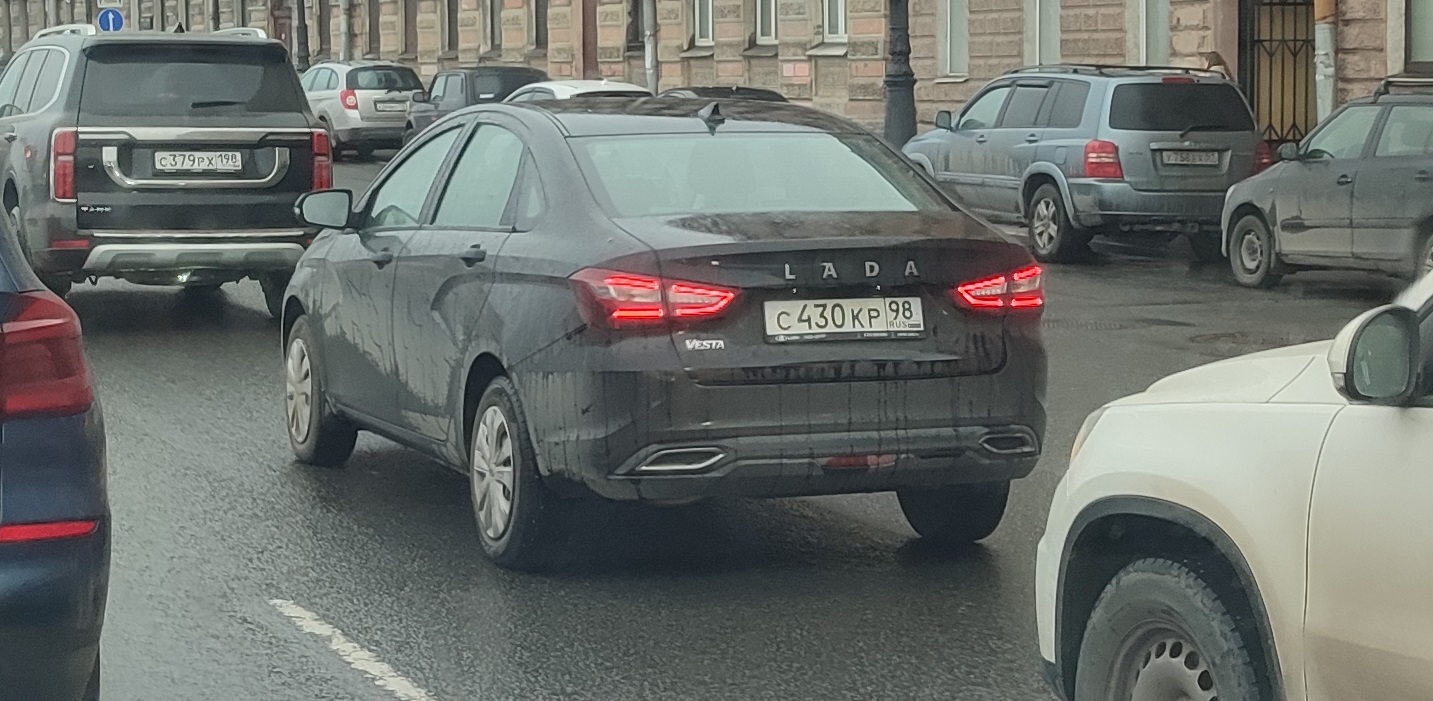 с 430 кр 98, Lada (VAZ) Vesta 1st gen Sedan (GFL), facelift, 2022–